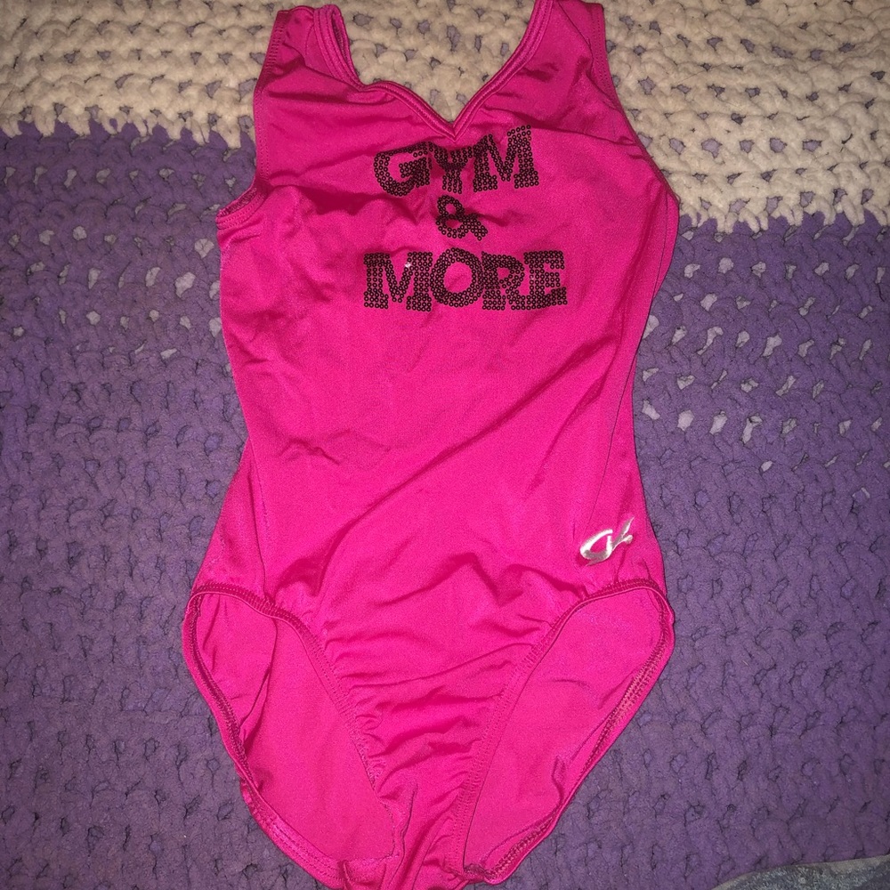 Gym and more GK leotard looks new pink AS AM CL